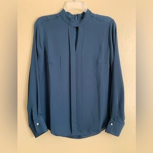 White House Black Market Navy Shirt